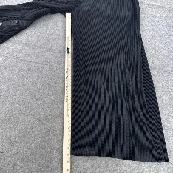 Nike Dri-FIT Basketball Track Pants Womens XXL Black Tearaway Wide Leg Mesh Snap